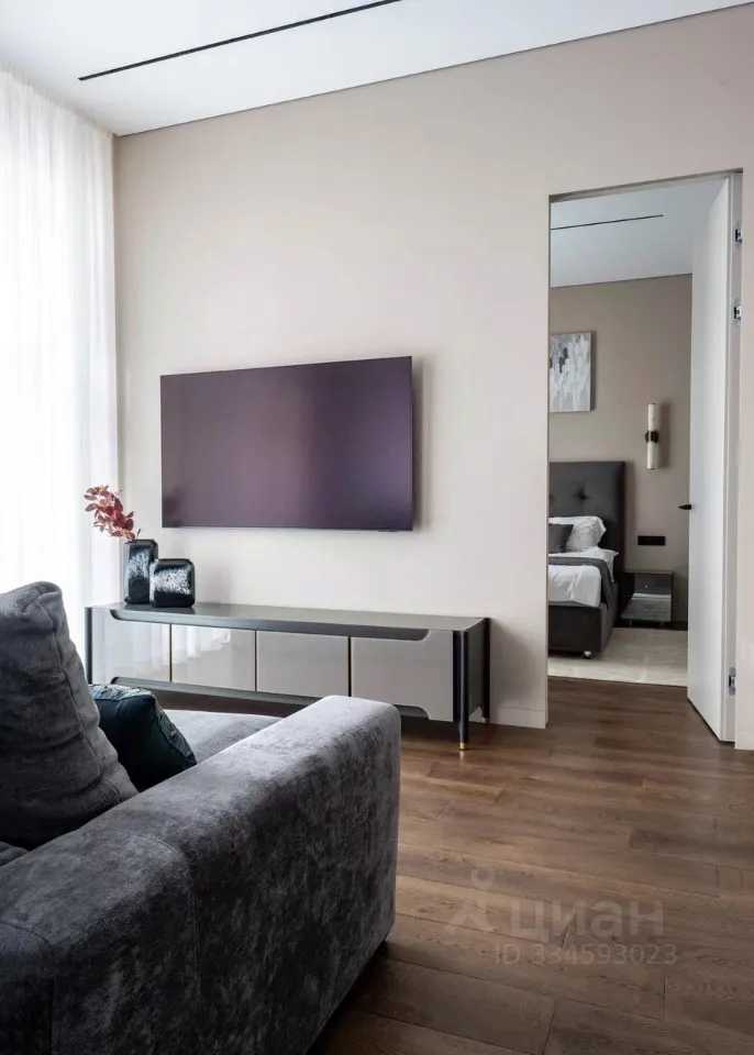1-комнатная квартира, 60 м² — фотография 2