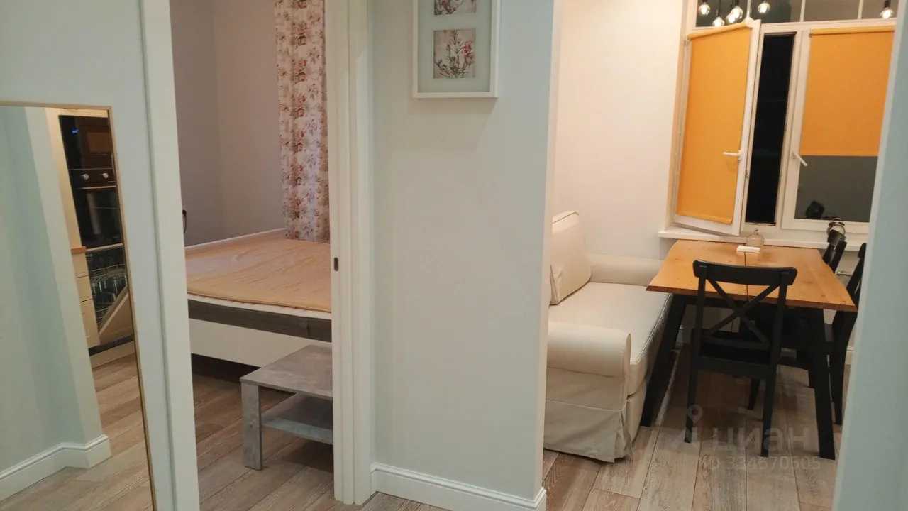 1-комнатная квартира, 36 м² — фотография 2