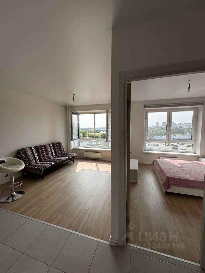 1-комнатная квартира, 36 м²