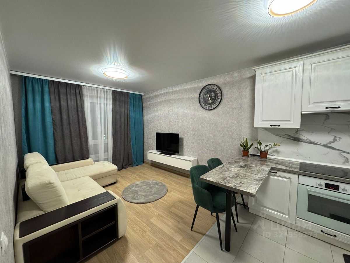 1-комнатная квартира, 34 м² — фотография 3