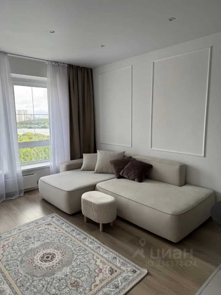 1-комнатная квартира, 39 м²