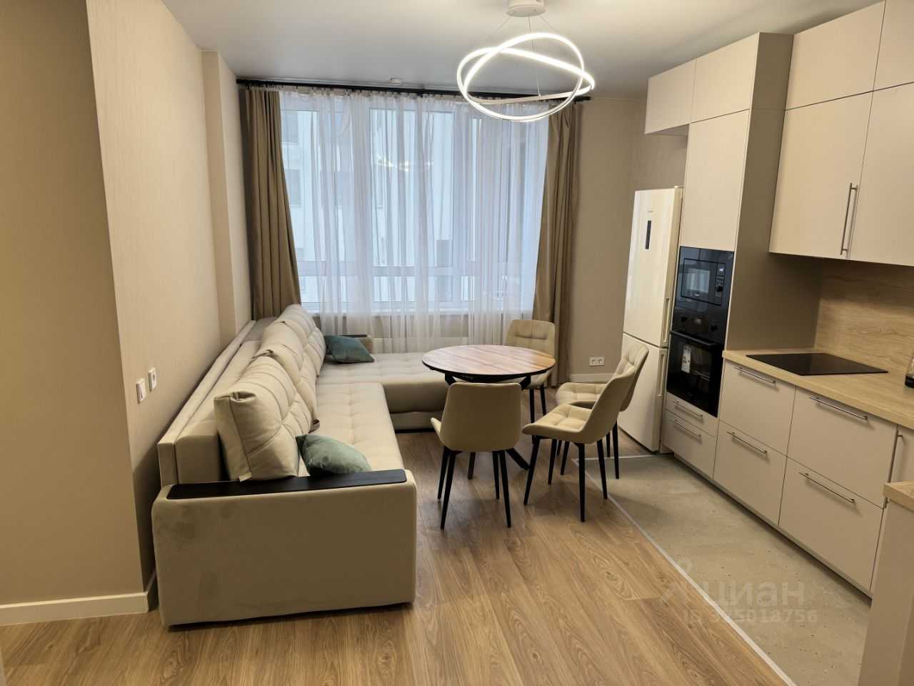 4-комнатная квартира, 73 м²