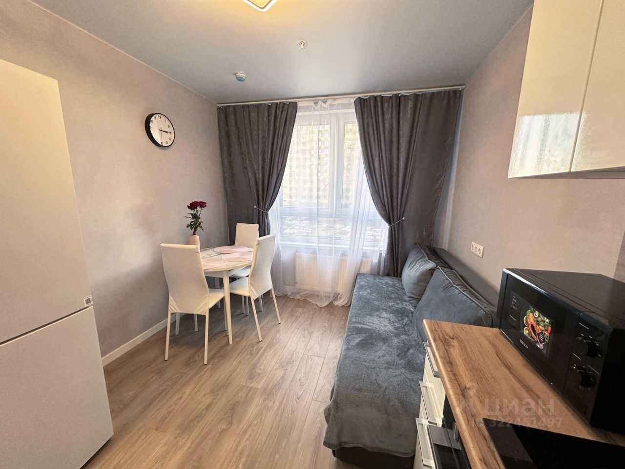 1-комнатная квартира, 39,2 м² — фотография 2
