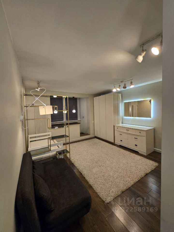 1-комнатная квартира, 45 м² — фотография 3