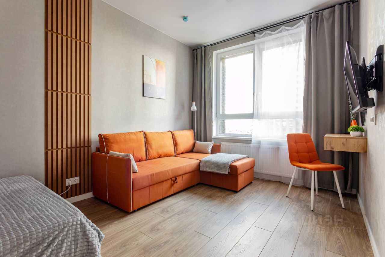1-комнатная квартира, 39,8 м²