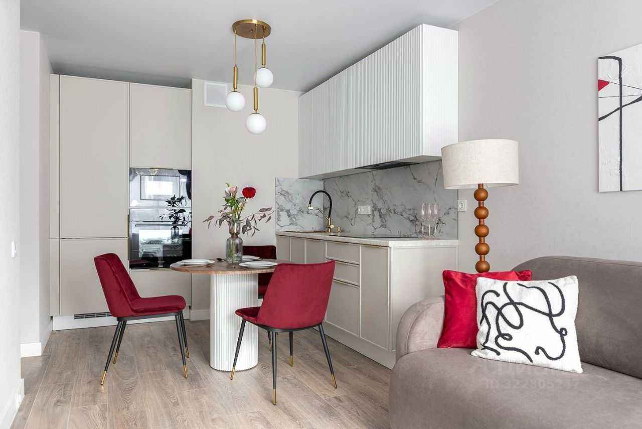 3-комнатная квартира, 51,4 м²