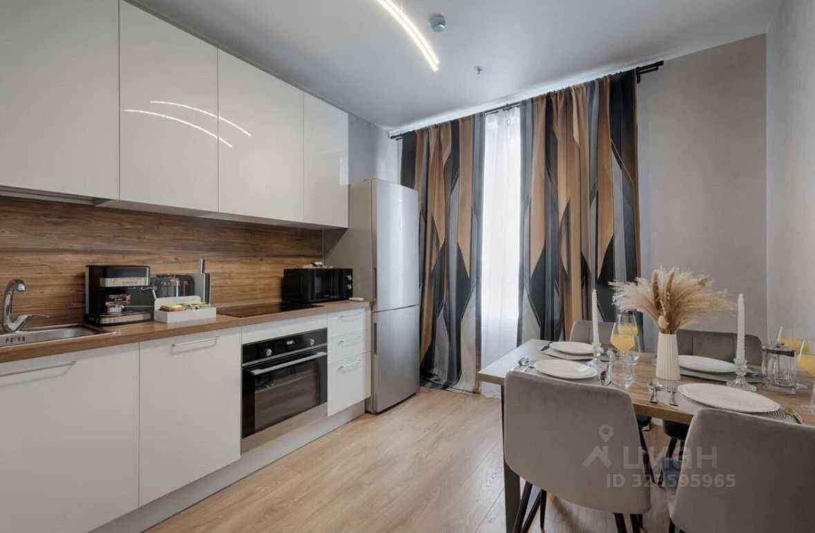 1-комнатная квартира, 35 м²