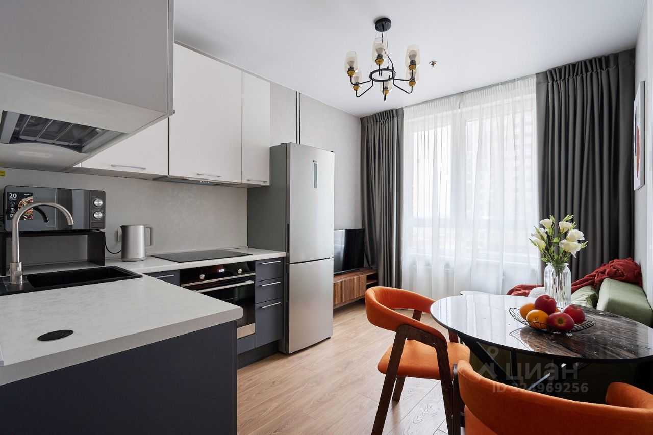 1-комнатная квартира, 39 м²