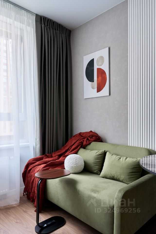 1-комнатная квартира, 39 м² — фотография 3