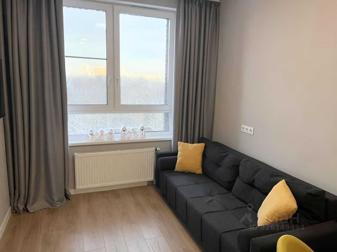 1-комнатная квартира, 36,2 м²