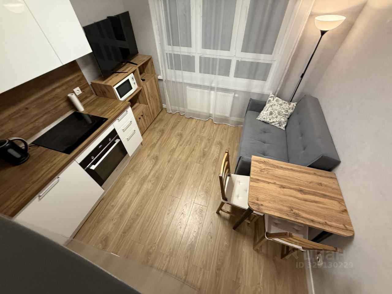 1-комнатная квартира, 38 м²