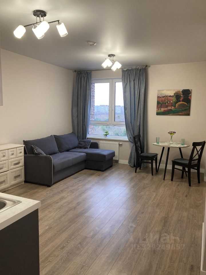 1-комнатная квартира, 44,3 м²