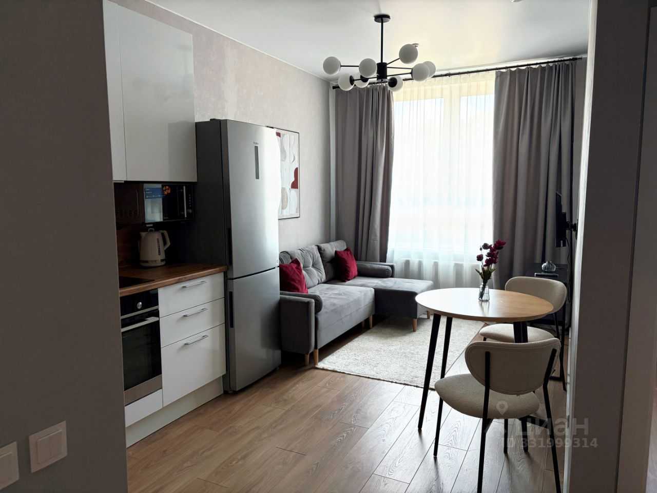 1-комнатная квартира, 33 м²