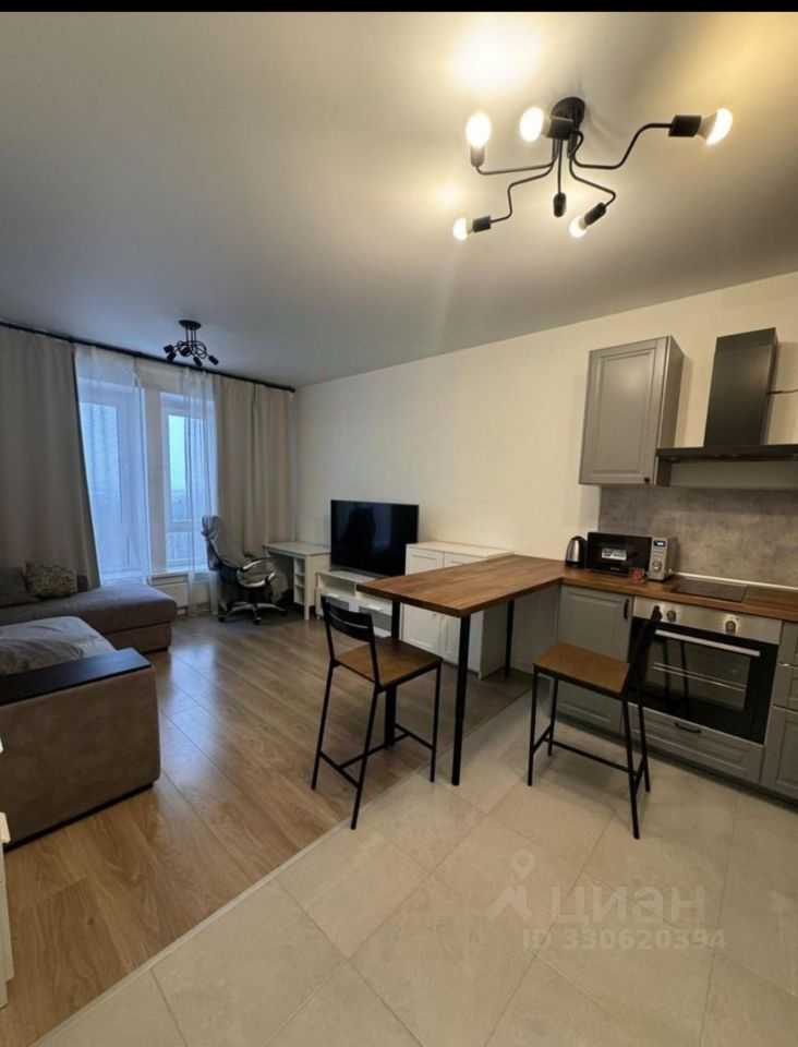 2-комнатная квартира, 39 м²