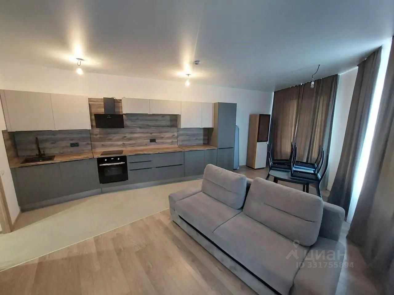 3-комнатная квартира, 59,3 м²
