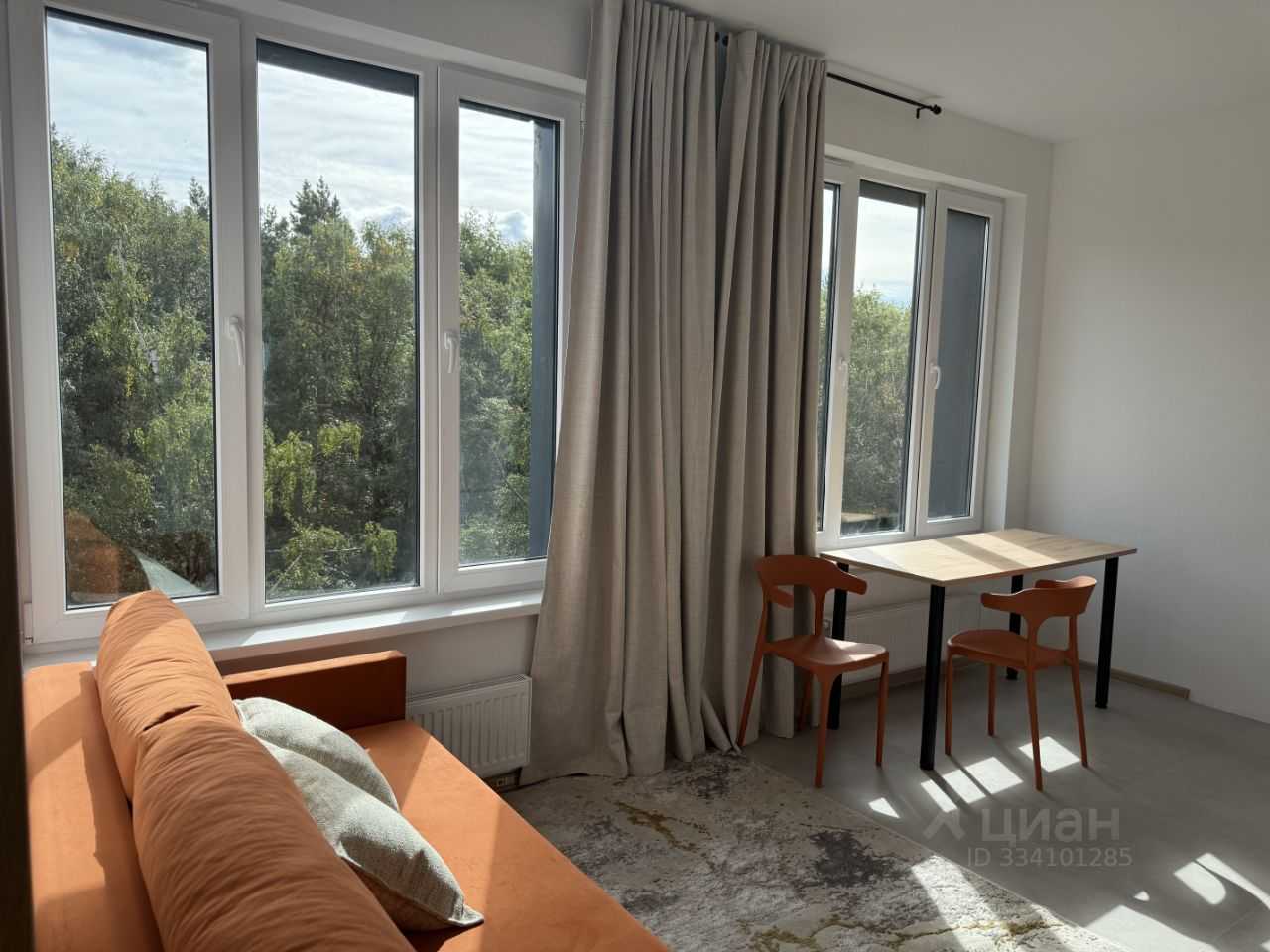 1-комнатная квартира, 38 м² — фотография 2