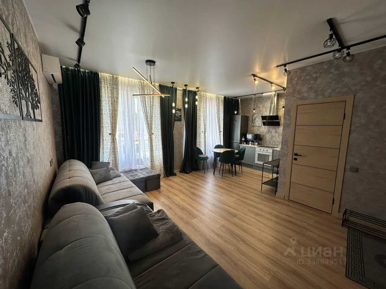 1-комнатная квартира, 30,6 м²