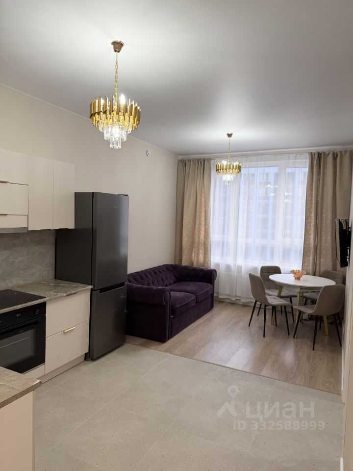 2-комнатная квартира, 38,1 м²