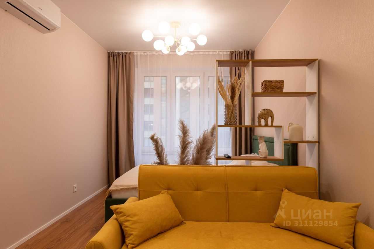 1-комнатная квартира, 35 м²